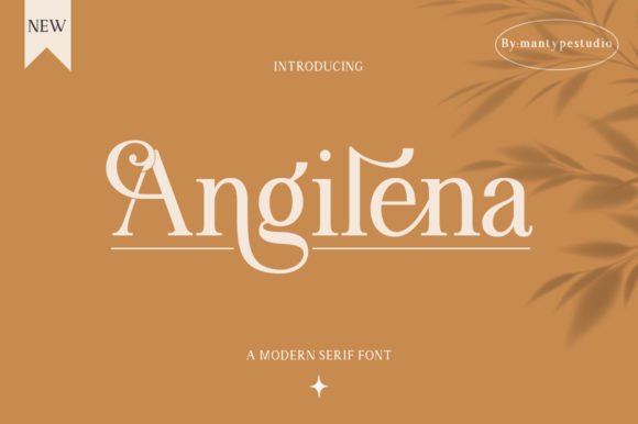 Angilena: A Serif Font for Bold Campaigns