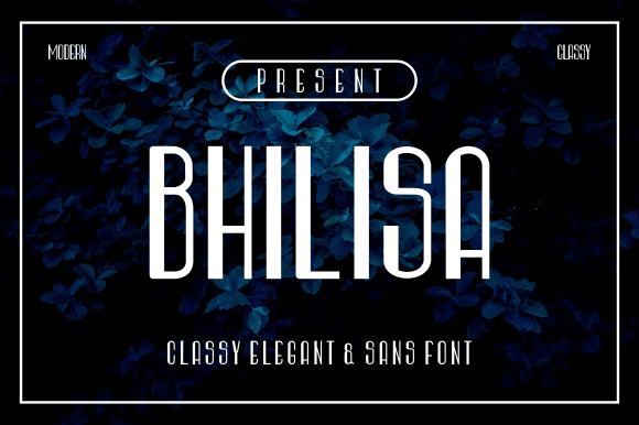 Bhilisa: A Modern Sans Serif Font for Makers