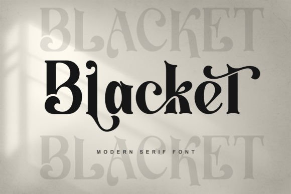 Blacket Font Review for Campaign Design