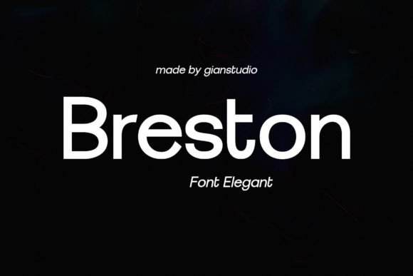 Breston Font: Elevate Your Brand Identity