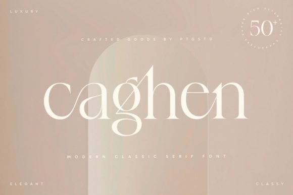 Caghen: A Serif Font for Elegant Branding