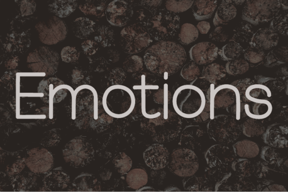 Emotions Font: A Natural Sans Serif for Makers