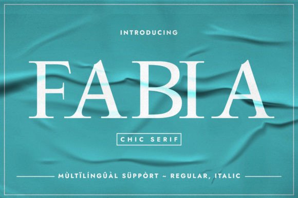 Fabia Typeface: Clarity for Modern Campaigns