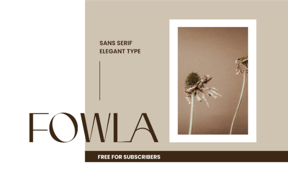 Fowla Typeface: Clear, Bold Campaign Design