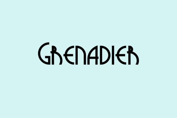 Grenadier Font: A Modern Typeface for Bold Campaigns