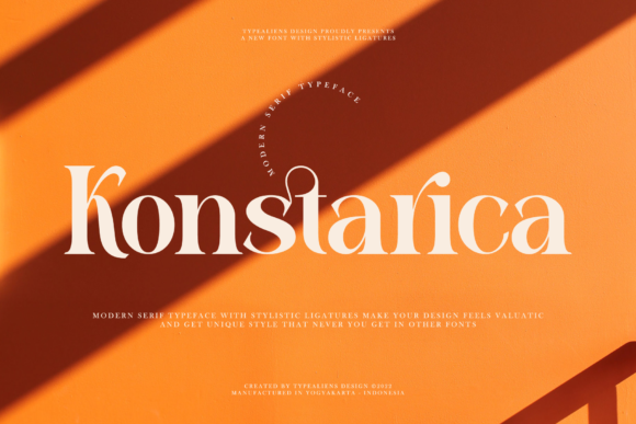 Konstarica Font: Elevating Web Design with Elegant Serifs