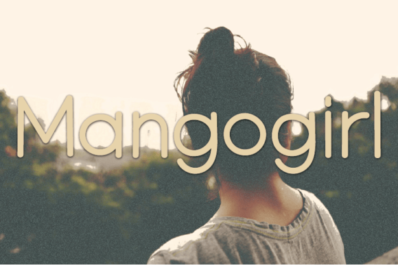 Mangogirl Font: A Clean Sans Serif for Modern Web Design