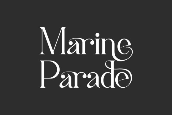 Marine Parade: An Elegant Serif Font for Modern Branding