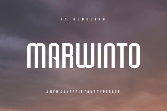 Marwinto: The Sans Serif Font That Clarifies Campaigns
