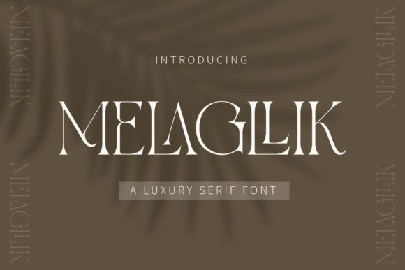 Melagllik: A Premium Serif Font for Web Design