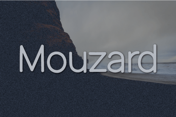 Mouzard: A Clean Sans Serif Font for Web Design
