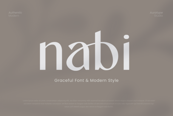 Nabi Font: Elegant Sans Serif for Web Design