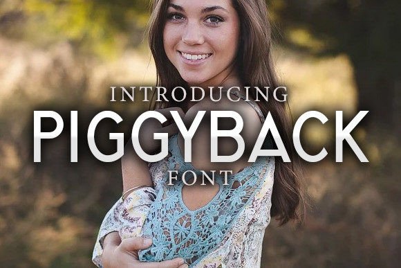 Piggyback: An Elegant Sans Serif Typeface Review