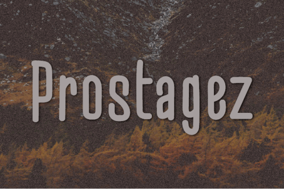 Prostagez Typeface: A Neat Sans Serif for Modern Brands