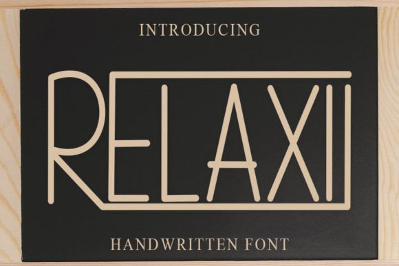 Relaxii: A Calm Sans Serif Typeface for Editorial Design