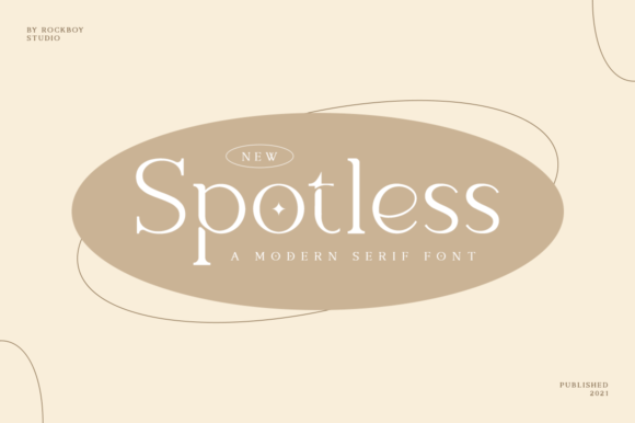 Spotless Serif Font for Clean Web Design