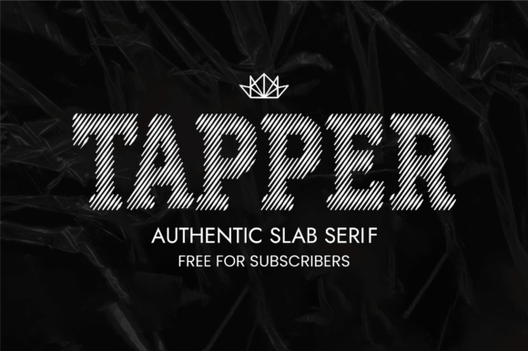 Tapper Font: Bold Slab Serif for Campaigns