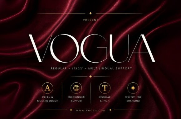 Vogua: The Elegant Sans Serif Font for Makers