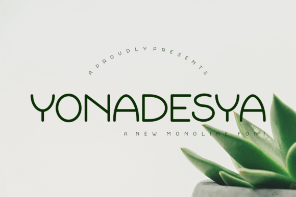 Yonadesya: A Natural Sans Serif Font for Modern Brands